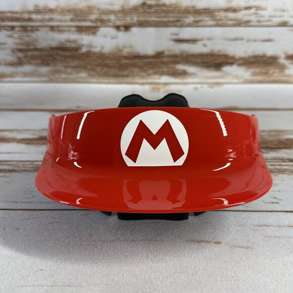 Super Nintendo World Universal Studios Hollywood MARIO KART Ride Visor Cap Ruber - Picture 1 of 6